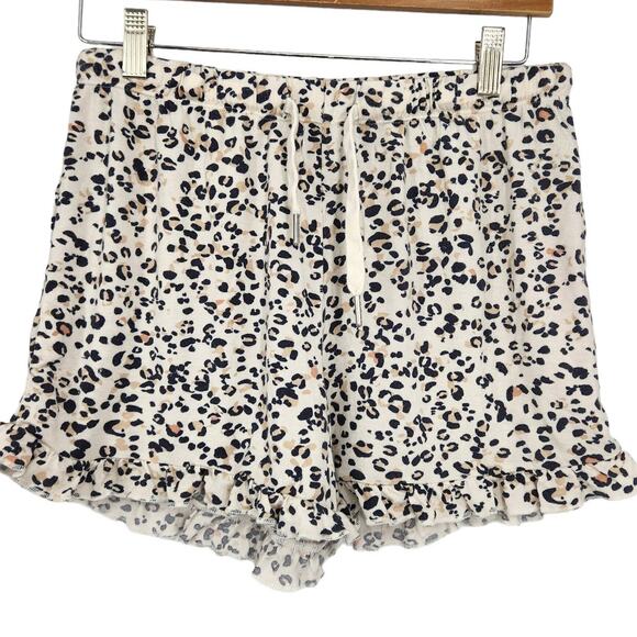 Koolaburra by UGG Sleep PJ Set Animal Print Cat Pajamas Size Small - Picture 6 of 7